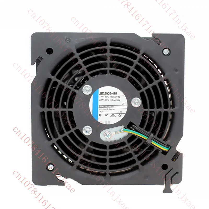 

DV4650-470 230V-50HZ 110MA/120MA 18W/19W 12cm 12038 120X120X38mm Cabinet Cooling Fan