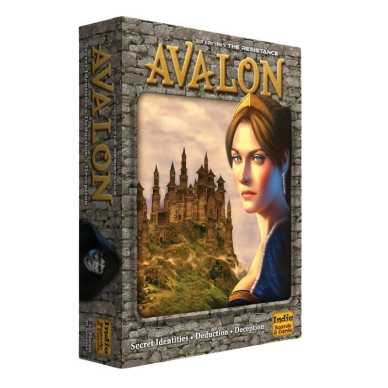 The Resistance: Avalon - Top Social Deduction Game! Secret roles, thrilling deception. Ideal for parties & gamers.Quick delivery