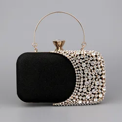 2023 Diamond Women Luxury Clutch Evening Bag Wedding Crystal Ladies Cell Phone Pocket Purse Female Wallet for Party Quality Gift