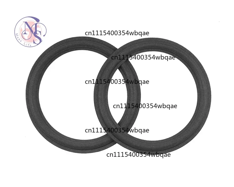 ZOCI-8 inch Speaker Suspension Foam Surround side 195mm Woofer Speaker Repair Parts 2PCS