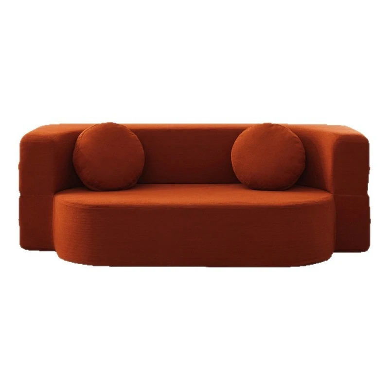 

Home sofa Living room Small apartment Compression leisure lunch break Double folding bed Modular sofa