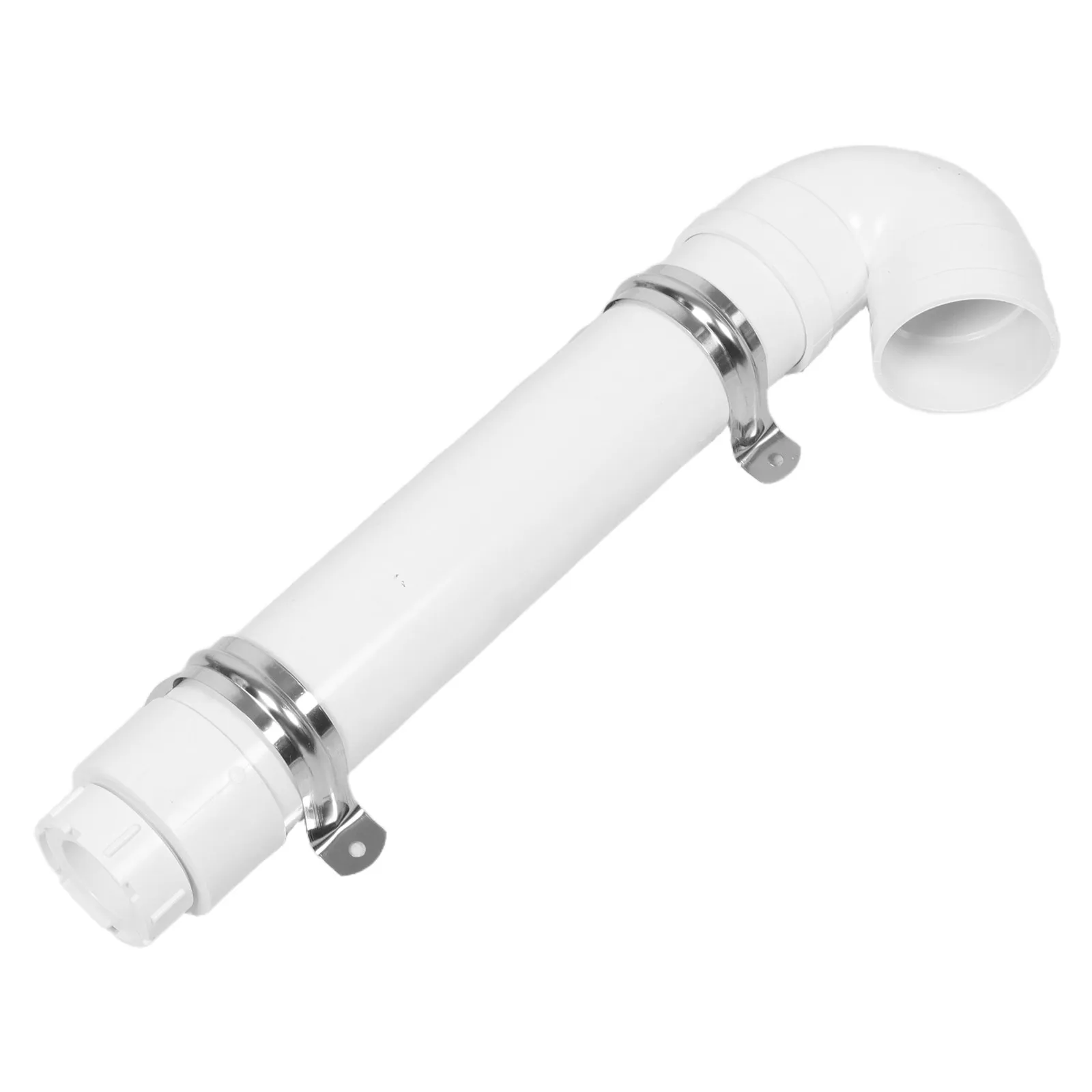 1Set PVC Automatic Chicken Feeder Hanging Gravity No Waste Feed Saver Rainproof Tube Feeder for Outdoor Poultry Coop