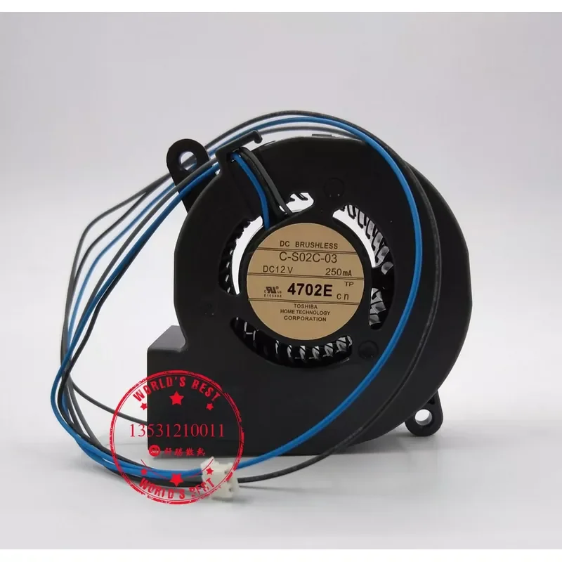 Original Toshiba 6023 12V 250mA Turbo Fan for Canon C-S02C-02 C-S02C-03 C-S02C-04 Projector
