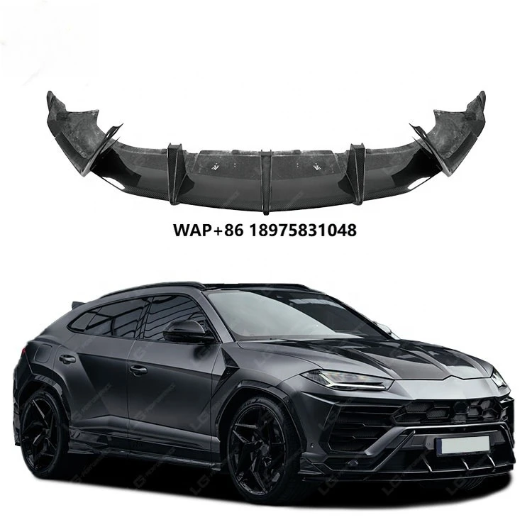 

Carbon fiber front lip modified T-shaped carbon fiber upper front lip for urus upper front lip