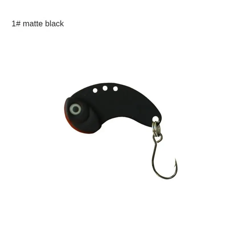 2/4/6PCS 2.5 Cm Artificial Bait High Rate Of Medium Fish Bait 2.8 Grams Metal Bait 3d Fisheye Fishing Supplies With Single Hook