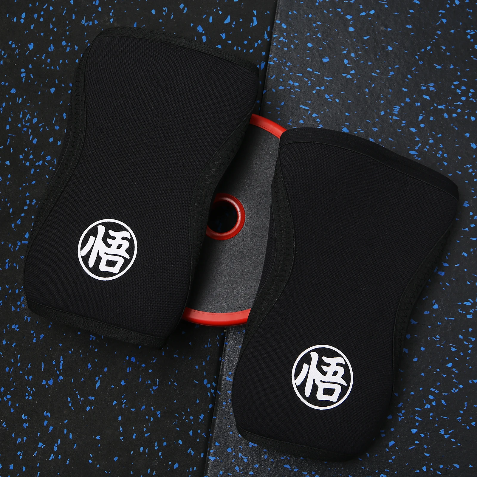 Berserk Lifting Anime Fitness Knieschoner, Powerlifting-Kompressions-Knieschoner für Männer, harte Kniestütze zum Gewichtheben – Detail 11