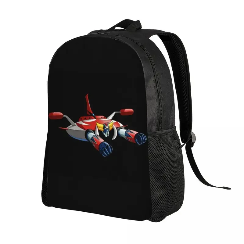 Customized UFO Goldorak Grendizer Robot Travel Backpack School Computer Bookbag Anime Manga College Student Daypack Bags