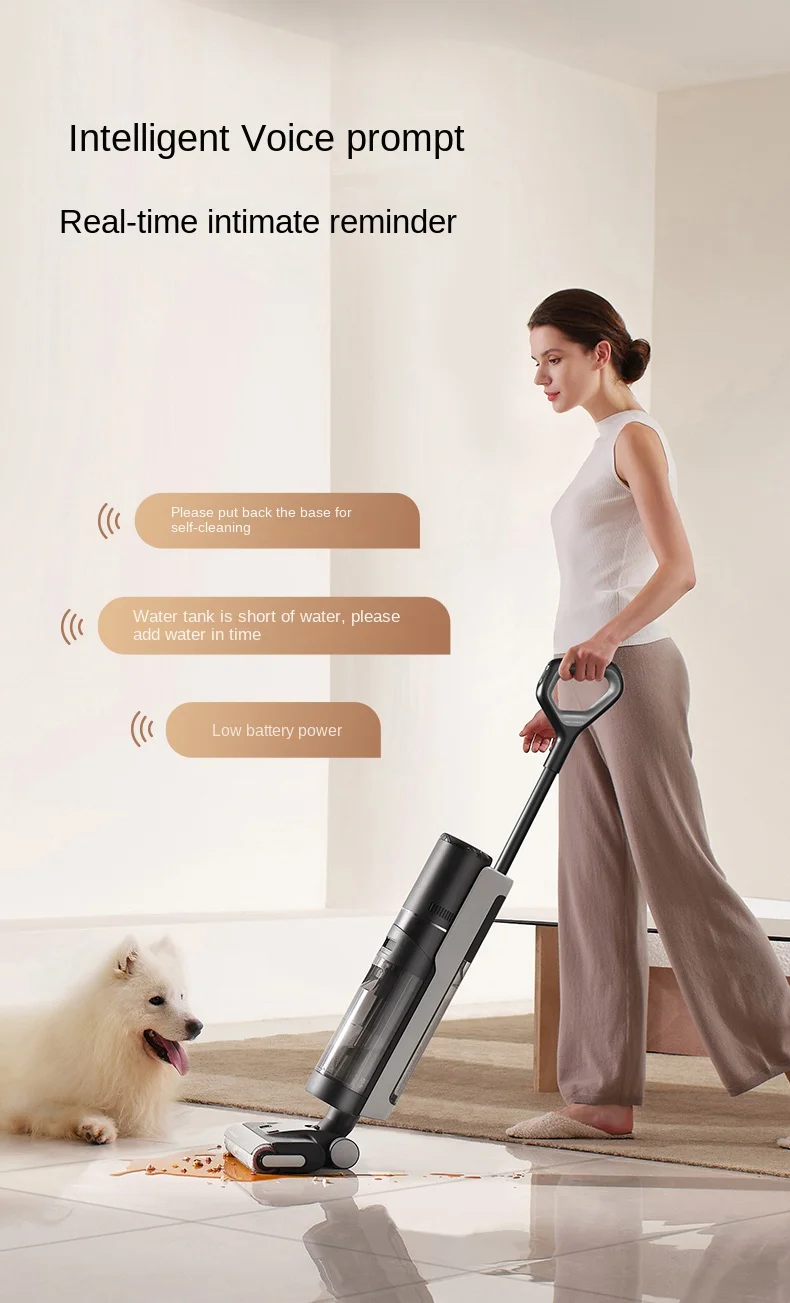 DREAME H12ProPlus floor washer, sweeping, vacuuming, all-in-one machine, household appliance cleaner