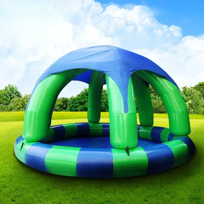 outdoor Giant  round swimmingpool bath tub piscina inflatable pool dome tent deep portable swimming pools for adults and kids