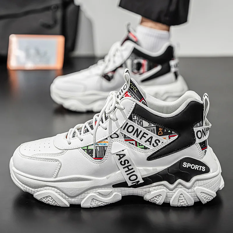 

Simple Fashion Men Sneakers Flexible Soft Sole Comfortable Wear Resistant Breathable Shoes Daily Outdoor Commute Leisure Footwea