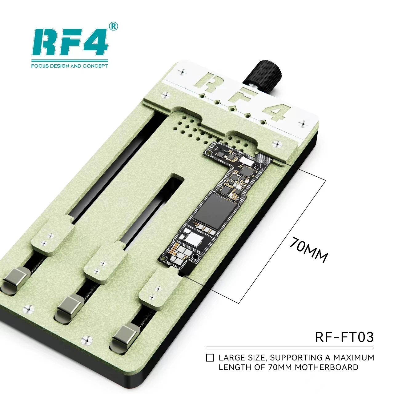 RF4 RF-FT11 FT03 FT02 Universal PCB Holder Fixture for IPhone Samsung Mobile Phone Motherboard IC Chip Soldering Repair Tools