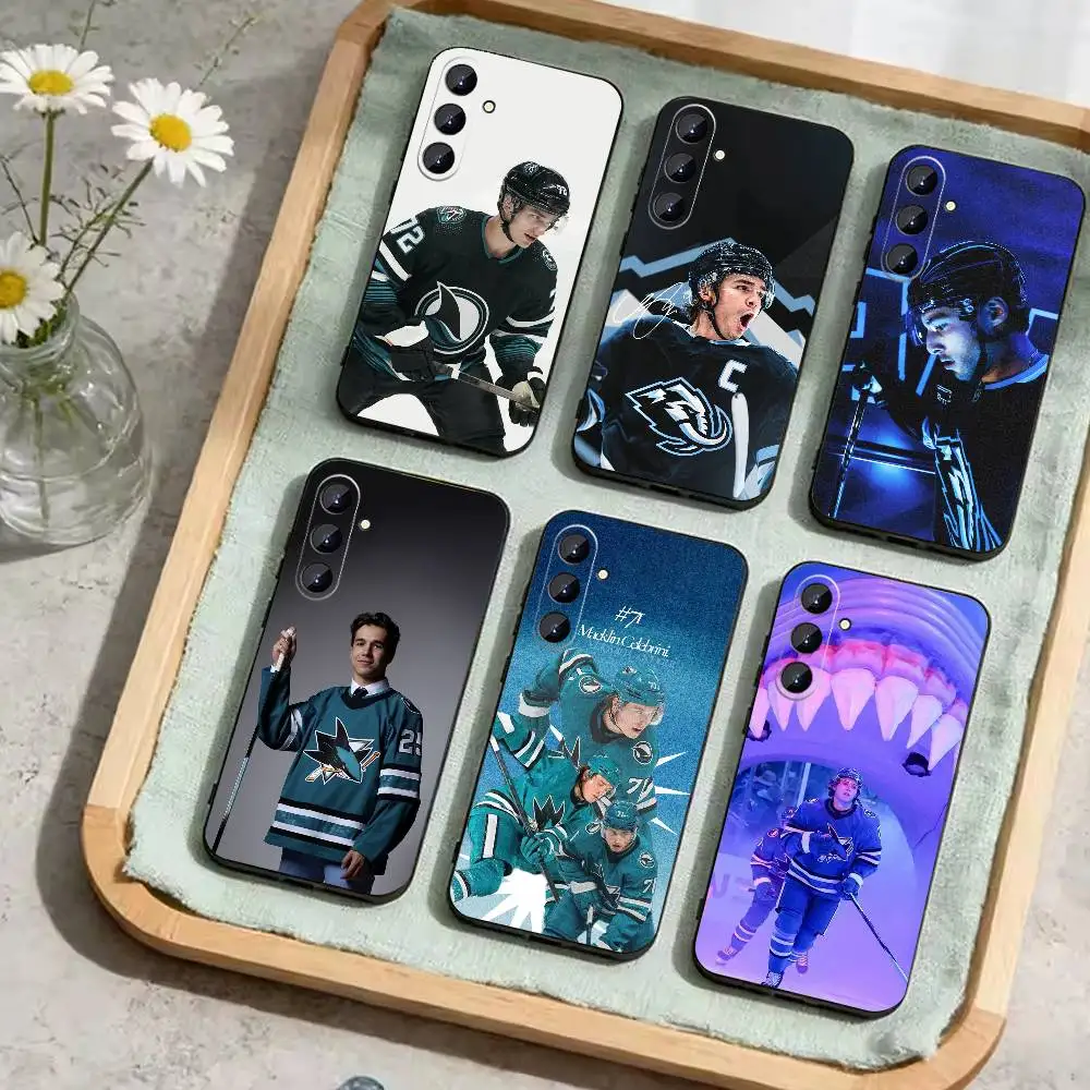 Sharks-William Eklund Phone Case For Samsung Galaxy A73,A72,A71,A70,A52,A51 Others Soft Black Cover