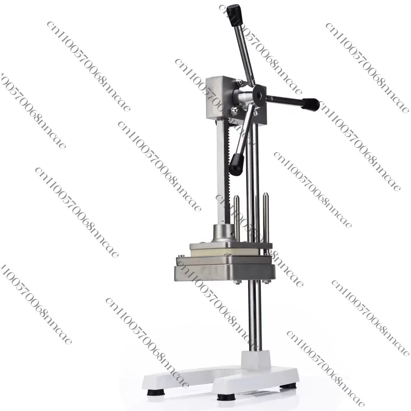 Manual Vertical Potato Cutter French Fries Chip Slicer Multifunctional Fruit Vegetable Chopper with 3 Blades Kitchen Tool