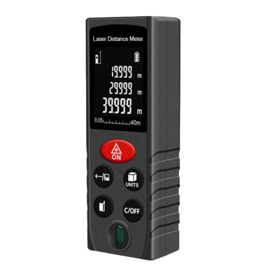 Mini Laser Rangefinder Digital Laser T60M 80m 100m Range Finder Precision Laser Distance Meter Measuring to