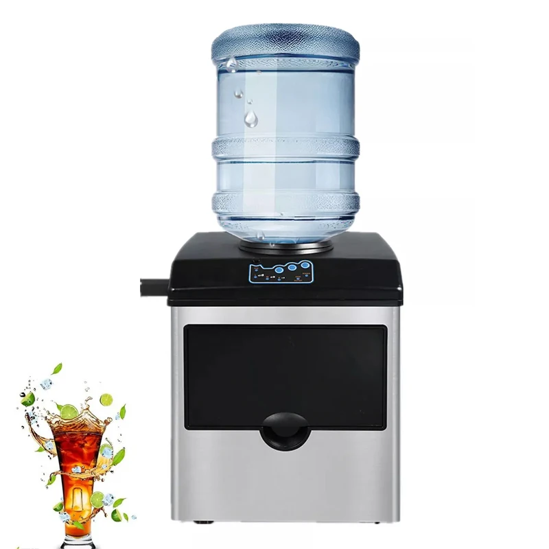 Commercial Or Homeuse Bullet Ice Maker Portable Counter Top Automatic Ice Making Machine 160W