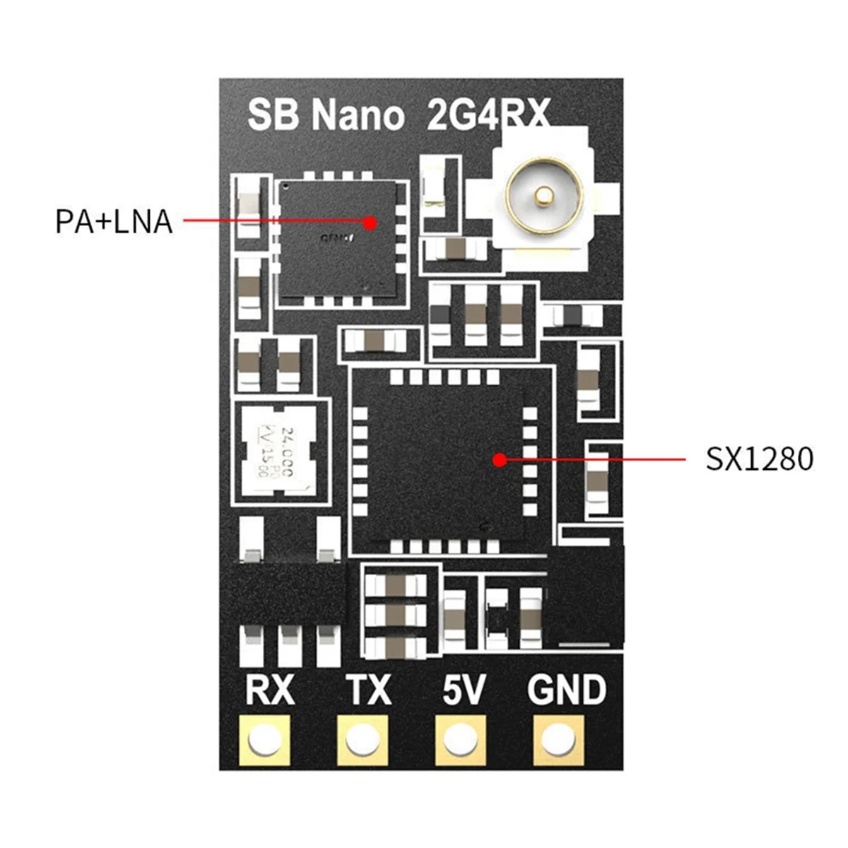 Do odbiornika Nano 2.4G ELRS RX ExpressLRS do dronów FPV Freestyle dalekiego zasięgu DIY Parts