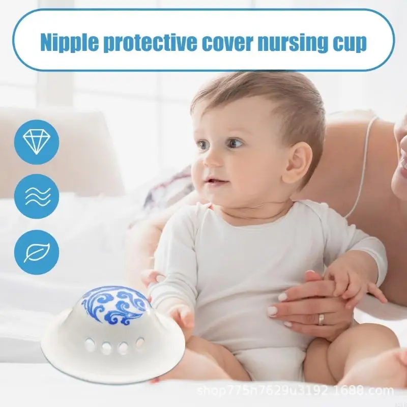 

Low-Allergen Ceramic Nursing Protector Skin-Compatible Build For Postnatal Care A2UB