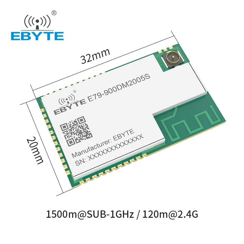 CC1352P 2,4 GHz Sub-G Wireless IOT Board 868MHz 915MHz 20dBm 5dBm Dual-band Wireless-Transceiver modul Bluetooth E79-900DM2005S