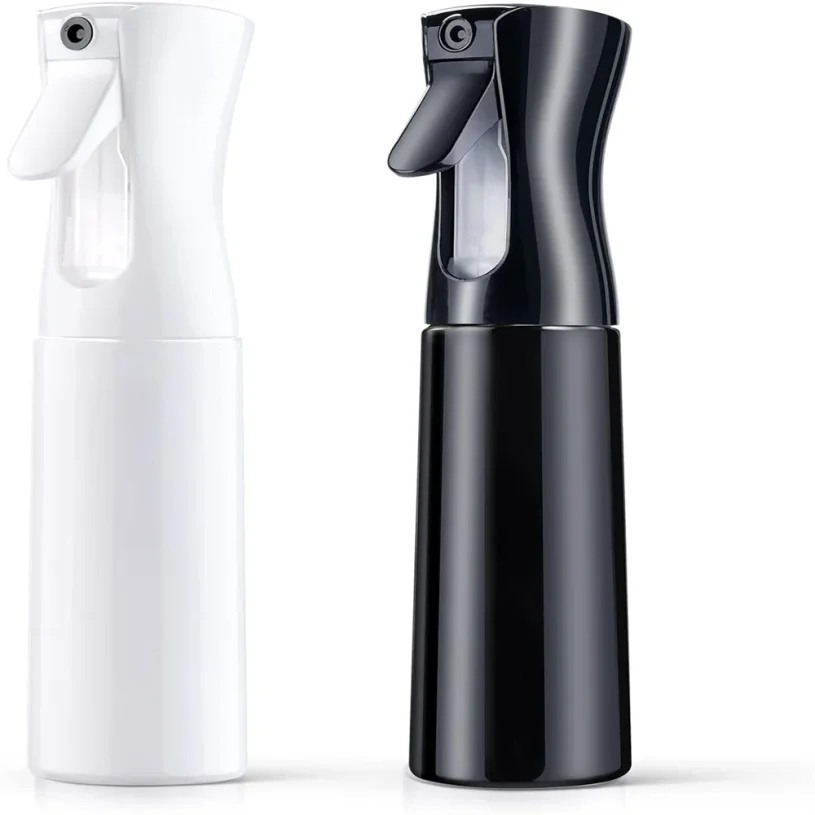 Botella de Spray para Cabello, Botella de Spray Recargable con Pulverización Fina para Peinado, Limpieza, Jardín, Pulverizador de Agua Continuo