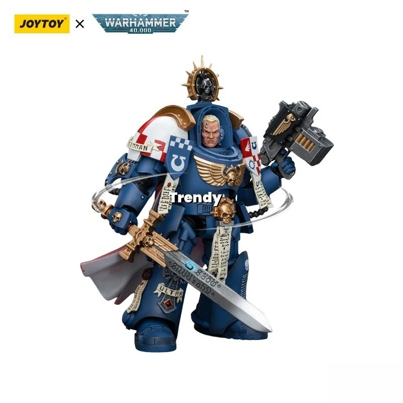 

【In Stock】 JOYTOY Warhammer40K 1/18 Action Figures Ultramarines Terminator Captain Severus Agemman Model Boy Gift