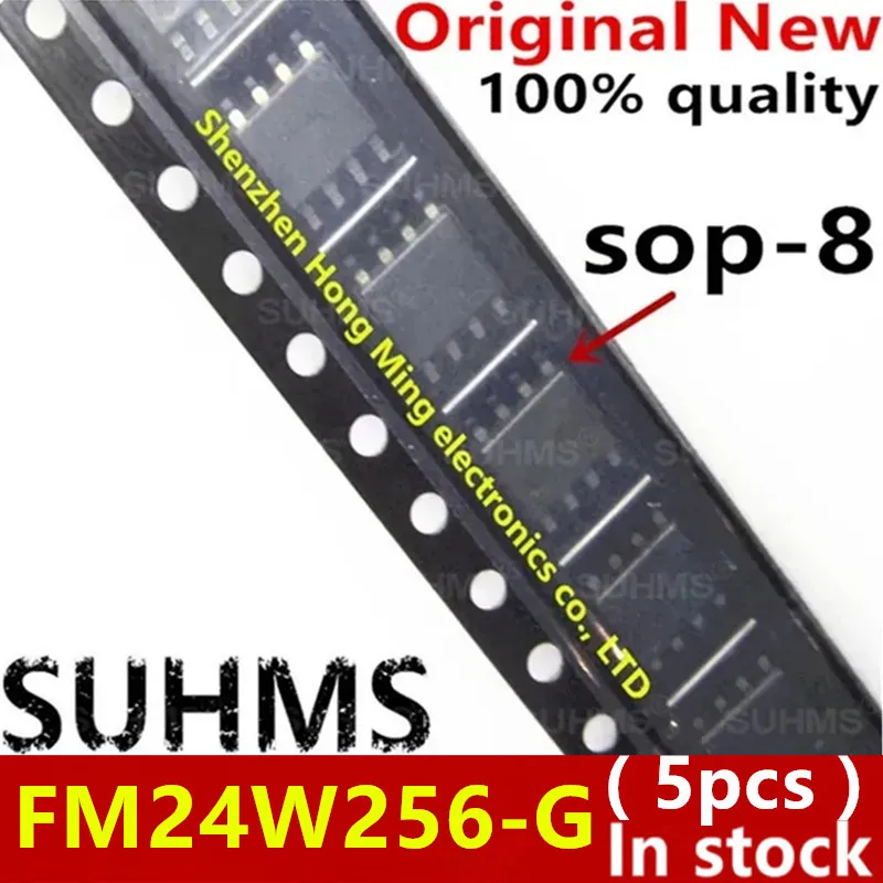 (5piece)100% New FM24W256-G FM24W256-GTR 24W256 FM24W256 SOP-8 Chipset