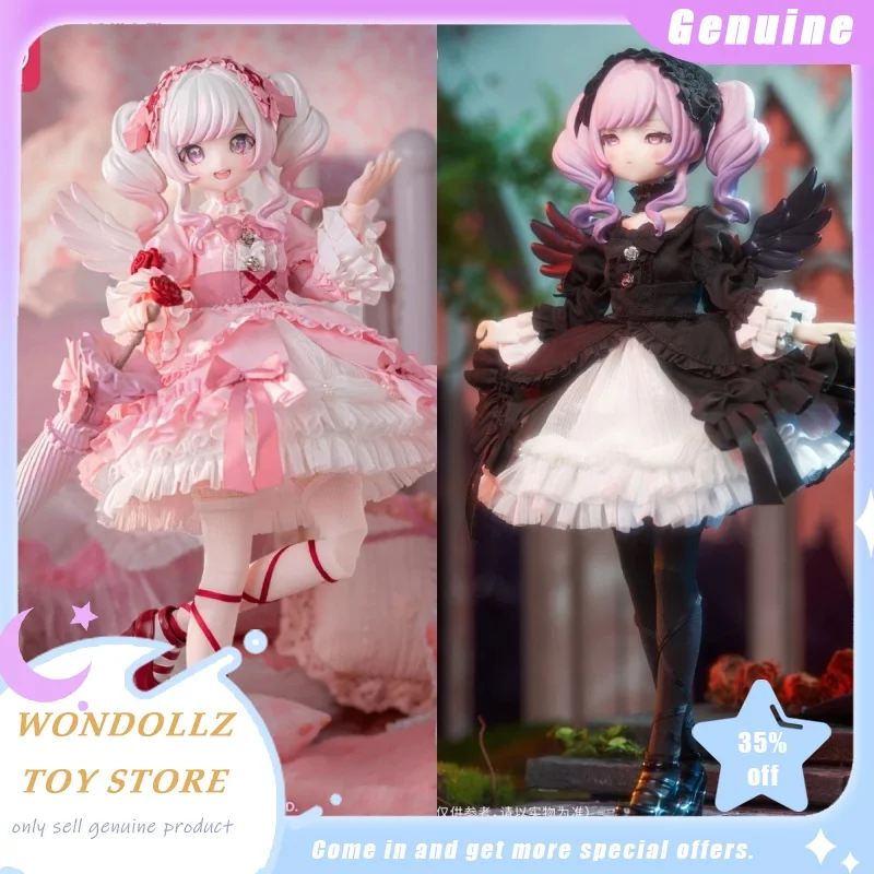 

Genuine 1/6 Mjd Neo Eden Doll Light Nightmare Twin Series Limited Edition Hanging Card Kwaii Girl Action Figure Ornament Gift