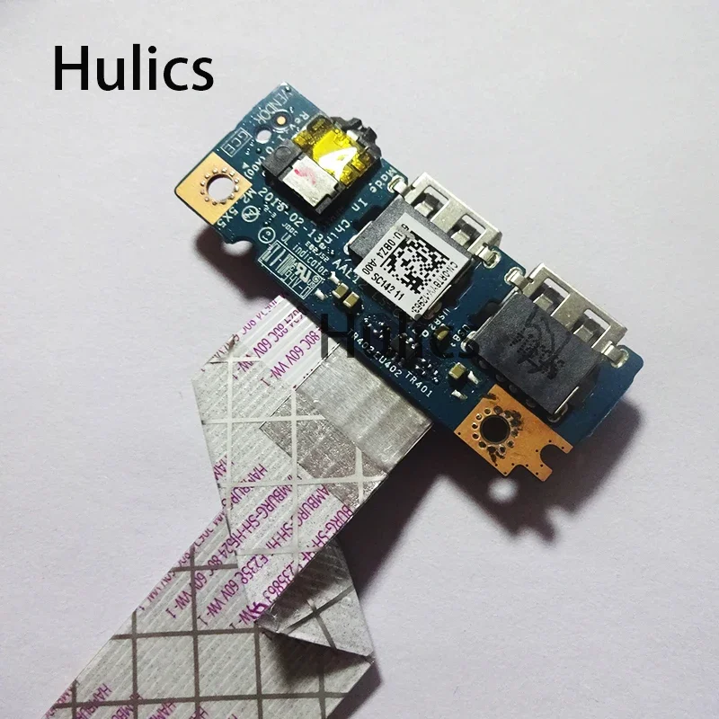 Hulics Used For Dell Inspiron 3558 5758 5558 5458 USB Audio Board 0RT8YV CN-0RT8YV LS-c142P With Cable