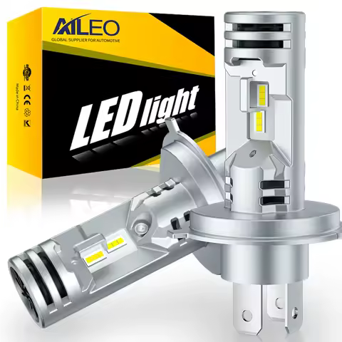 AILEO 2Pcs 24000Lm H4 H7 Led Lights Headlight H11 H8 H9 9005 9006 Led 120W 6500K For Car Bulbs Day Running Lamp CSP Plug&amp;Play