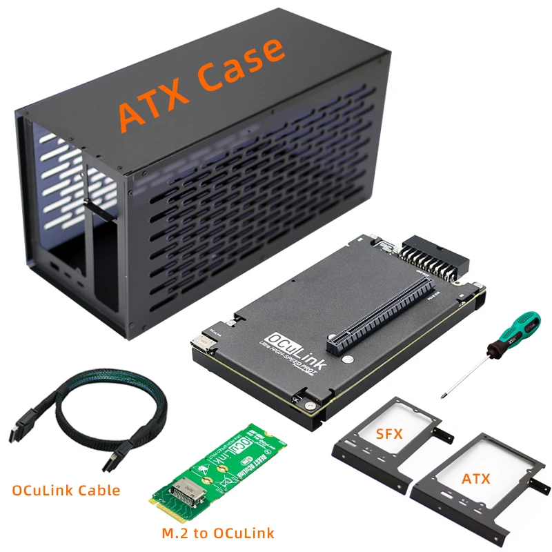 OCuP4V2 OCuLink External Graphics Card Dock PCI-E 4.0 x4 ReDriver