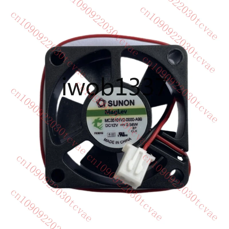 

Original Authentic for MC35101V2-0000-A99 DC12V 0.58W 2 Lines Ultra Quiet Fan