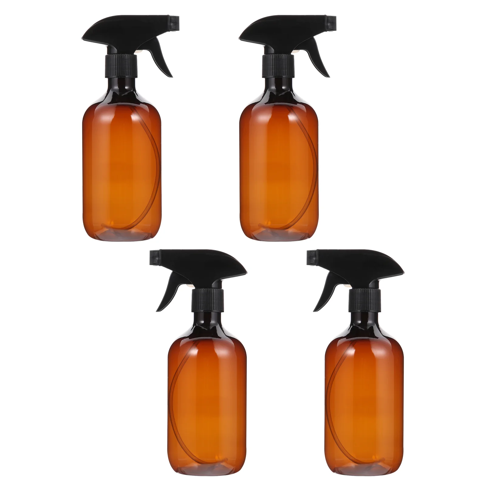 

4 Pcs 500ml Spray Bottle Fine Mist Necessary Plastic Liquid Holder Refillable Bottles Sprayer Container The Pet Empty Outdoor