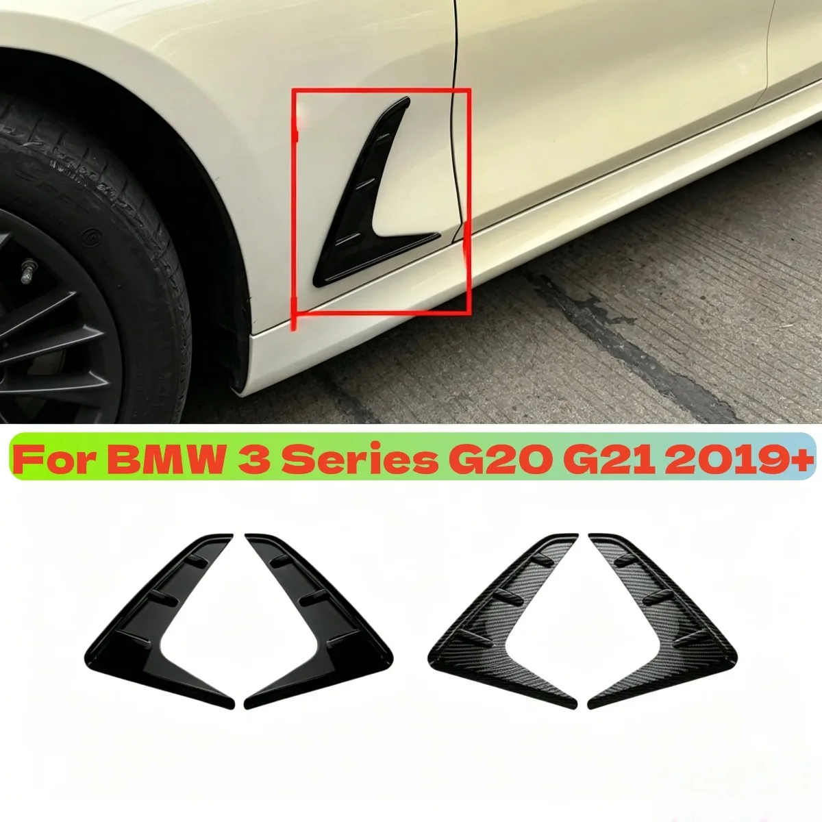 for-bmw-3-series-g20-g21-2019-air-outlet-cover-auto-accessories-2pcs-glossy-black-carbon-look-abs-side-body-kits-trim-stickers