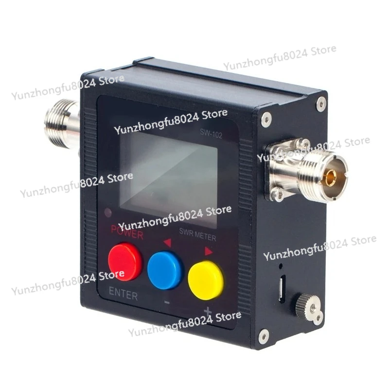AT59 SW-102 متر 125-520 ميجا هرتز الرقمية VHF/UHF الطاقة SWR متر SW102 لراديو اتجاهين الولايات المتحدة التوصيل