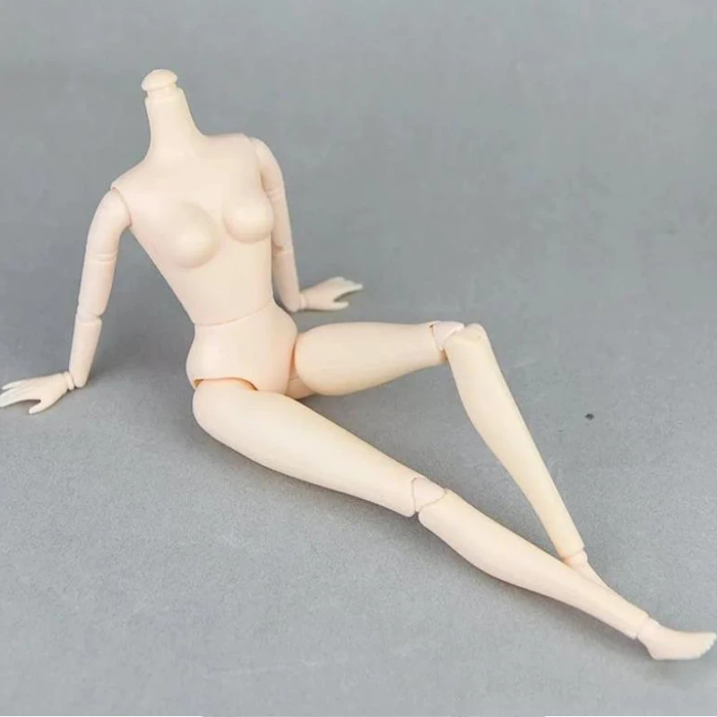 26cm Doll Nude Body 12 Joints Doll Naked Body Moveable Doll Body For 1/6 Doll Body for Girls Toys