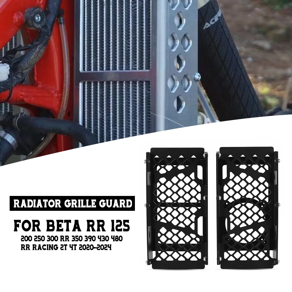 

FOR BETA RR 125 200 250 300 RR 350 390 430 480 RR RACING 2T 4T 2022~2020 2024 Motorcycle Radiator Grille Guard Cover Protector