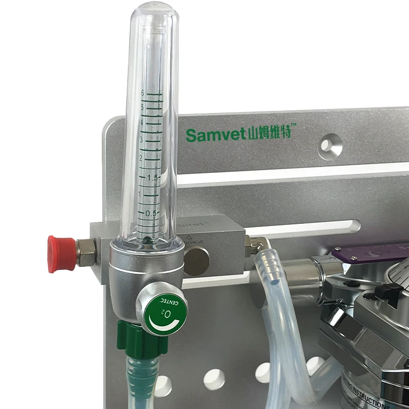 SmartFvet Surgical Portable Veterinary anes thesia Machine with Isoflurance or Sevoflurane Evaporator