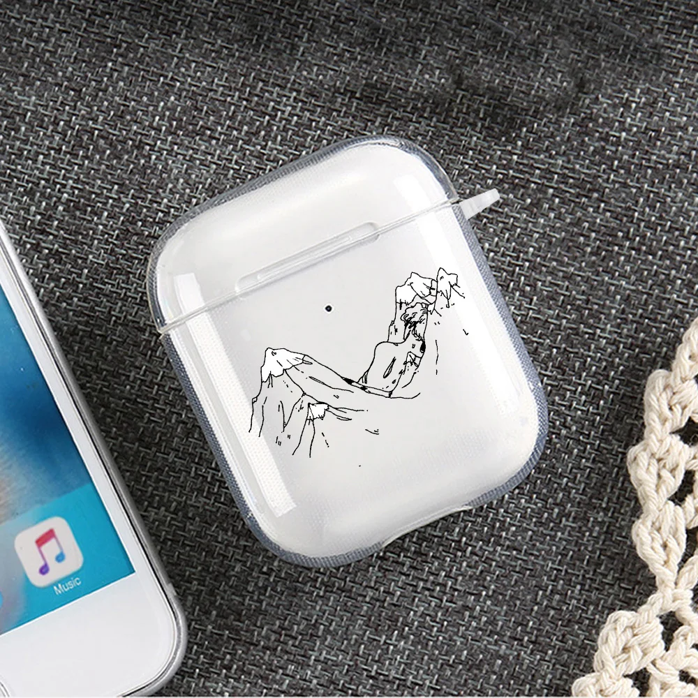 Funda ondulada bonita a la moda para Apple AirPods Pro 2. ° funda protectora para auriculares inalámbricos Bluetooth para Airpod 1 2 3 caja de carga