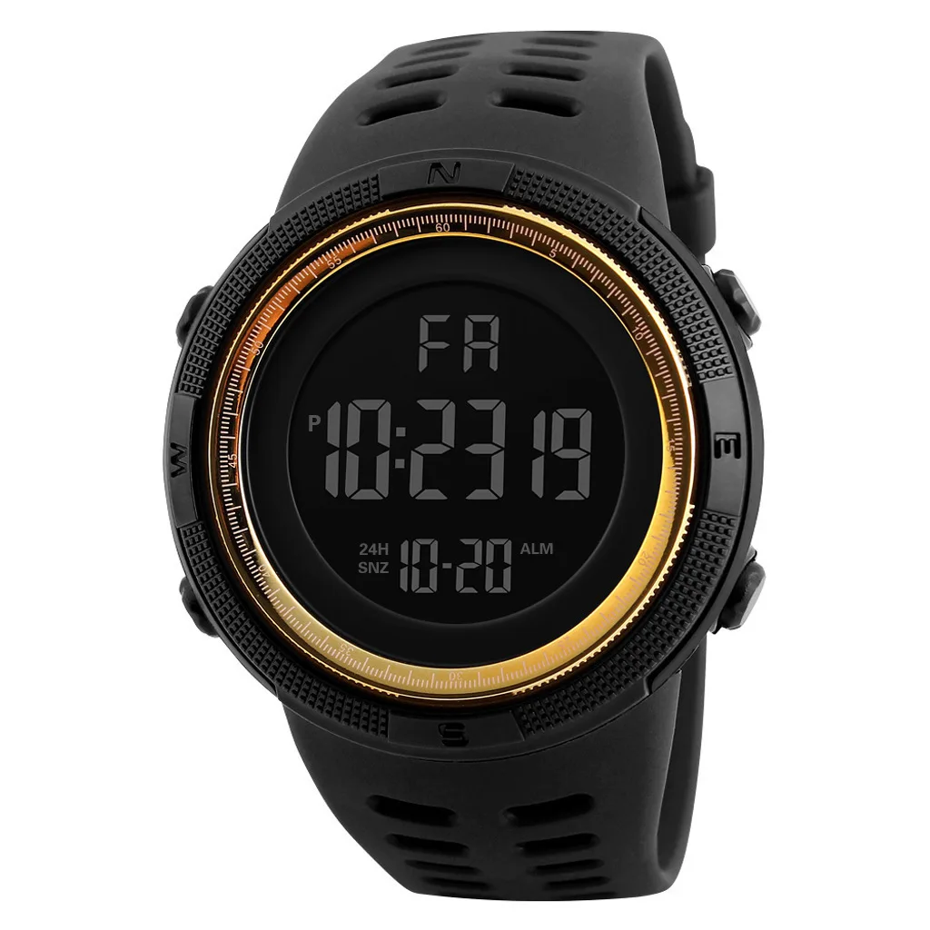 

Men's electronic watch, sports watch, multifunctional fashion, sports luminous LED digital watch, male student and youth watch