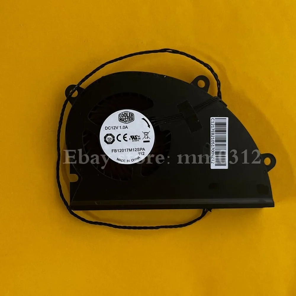 

For COOLER MASTER FB12017M12SPA DC12V 1.0A for Intel NUC12 Host CPU Cooling Fan