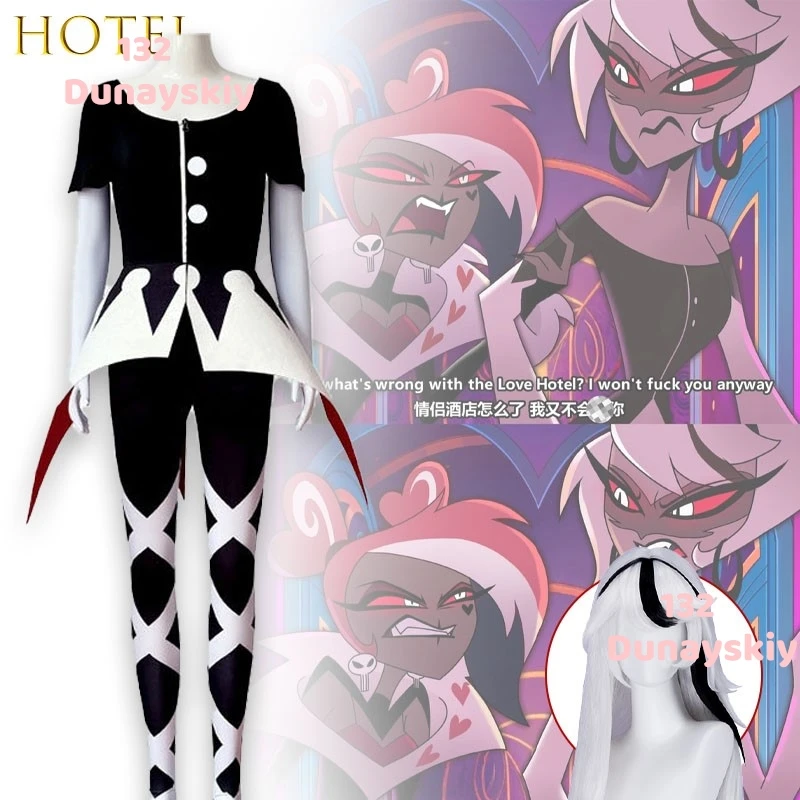 

Carmilla аниме игра демон костюм для ролевых игр женский костюм для косплея на Хэллоуин, карнавал, повседневный реквизит для вечеринки