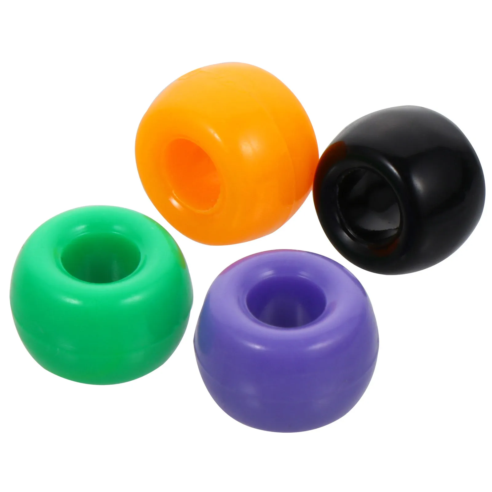 

1000pcs 1 Bag Of Halloween Colored Plastic Craft Beads For Diy Jewelry Making Handmade Bracelet Accessories Festival