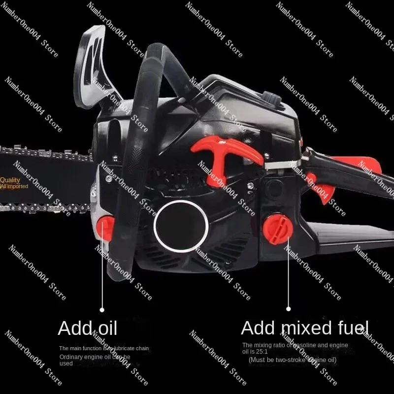 

NEW 65CC Professional Tree Cutting High Power Saw Handheld Chainsaw Cutting Woodworking Garden Tools 20 Inches