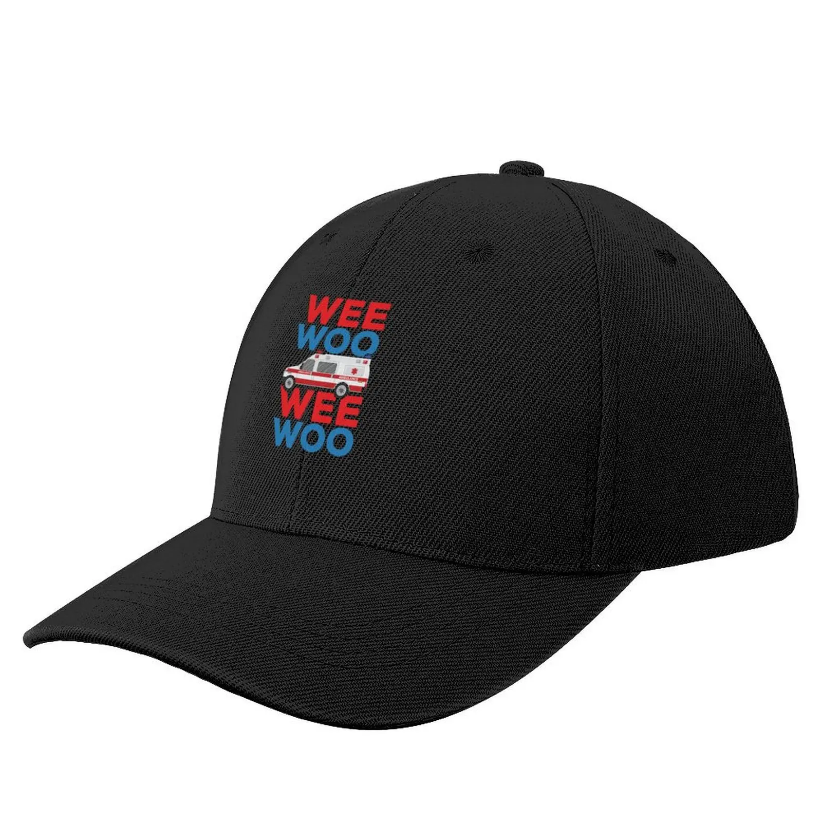 Wee Woo Wee Woo Shirt, Paramedic Shirt, Ambulance Shirt, Medical Staff EMT First Responder Emergency Technician ShirBaseball Cap