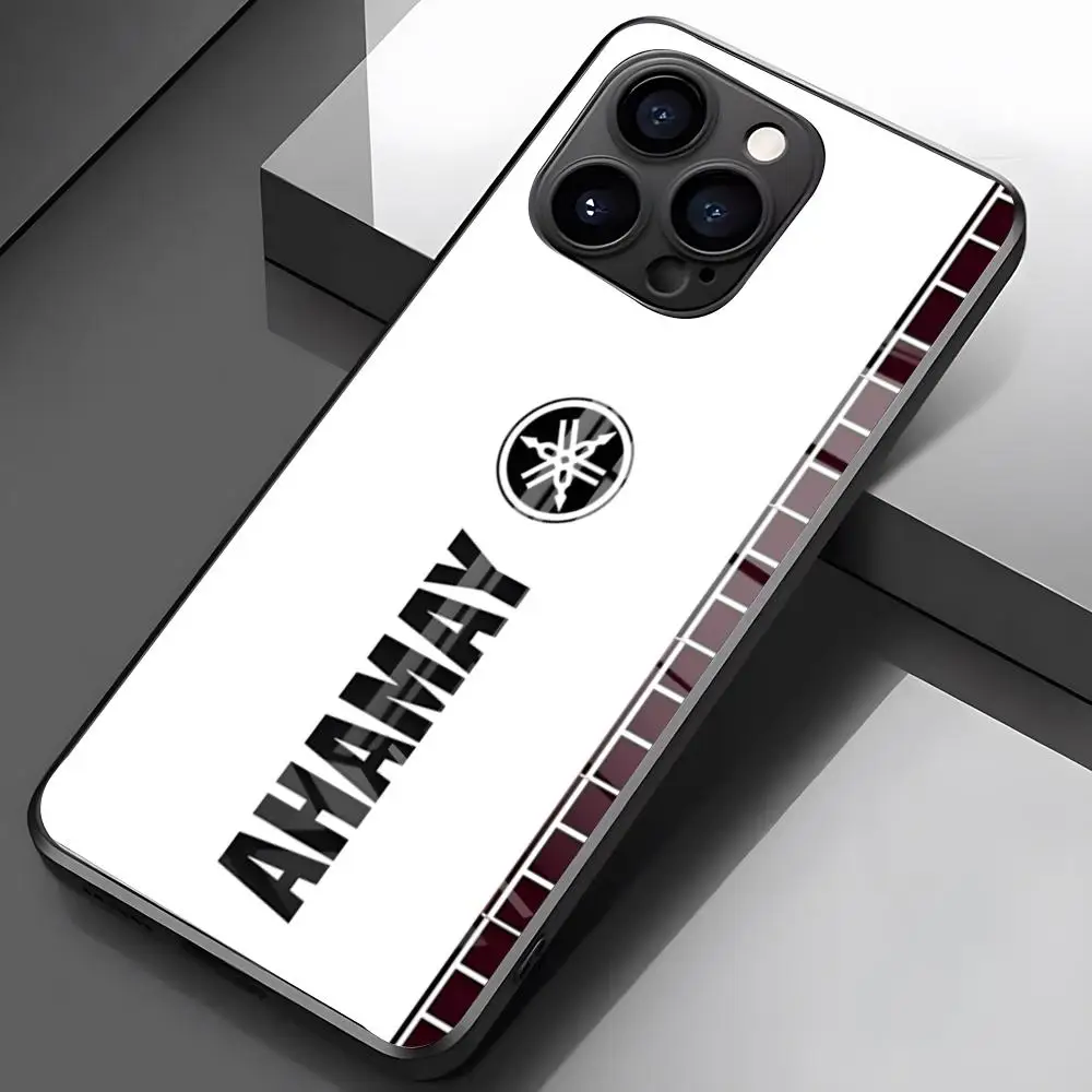 حافظة لهاتف آيفون 17 برو ماكس 16 15 14 برو ماكس 13 11 X Xs Xr 8 7Plus غطاء زجاجي