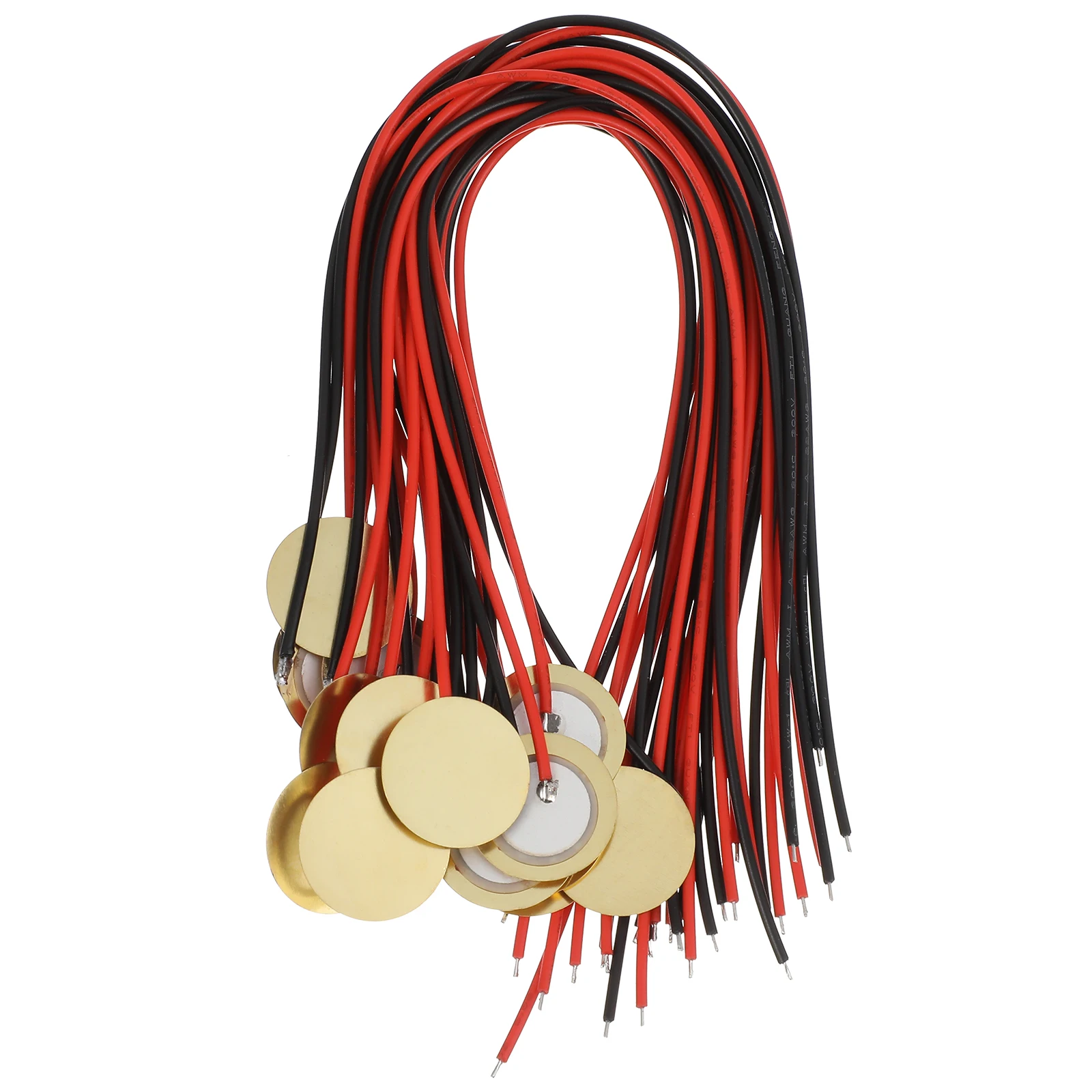 

15 Pcs Brass Pickup Guitar Pickups System for Microphone Transducer Acoustic Parts Volume Control Piezo Picks Accessories