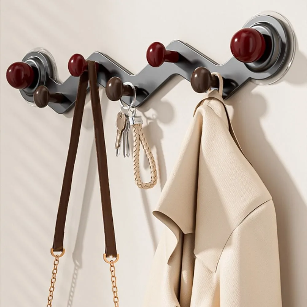 

Rustproof Suction Cup Hooks Waterproof Powerful Suction Coat Storage Hooks Plastic Portable Bathroom Organiser Shower