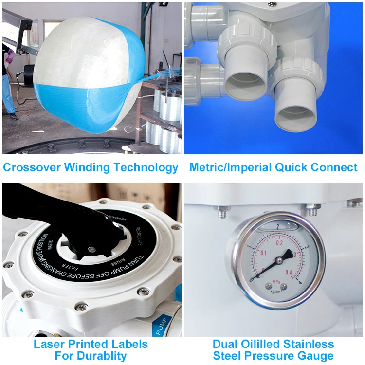 معدات حمام السباحة مرشحات رمل مياه حمام السباحة #6