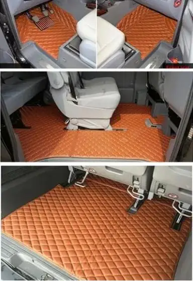 

Custom full set car floor mats for Mercedes Benz Vito W639 2014-2003 6 7 8 9 seats Good quality waterproof carpets for Vito 2008