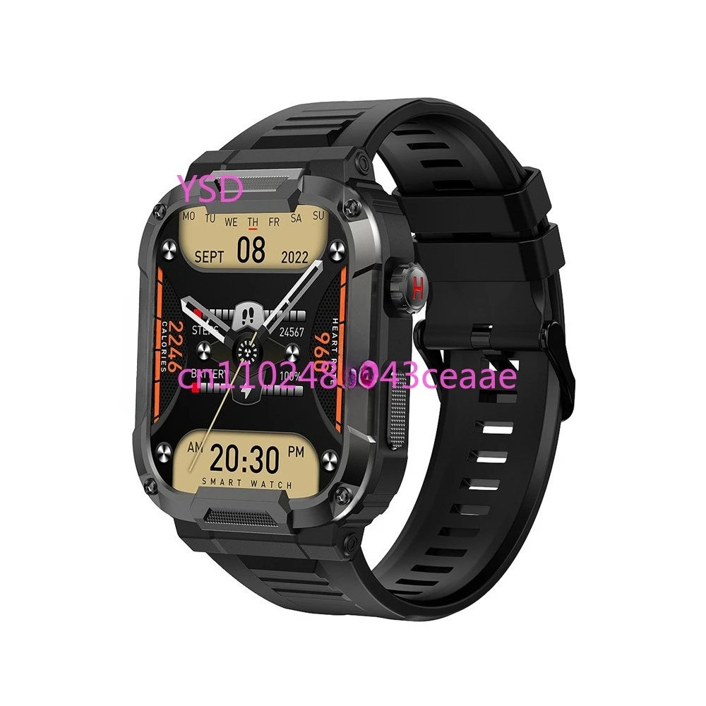 

MK66 smart outdoor three-proof watch dual-mode call Bluetooth outdoor running multi-function watch