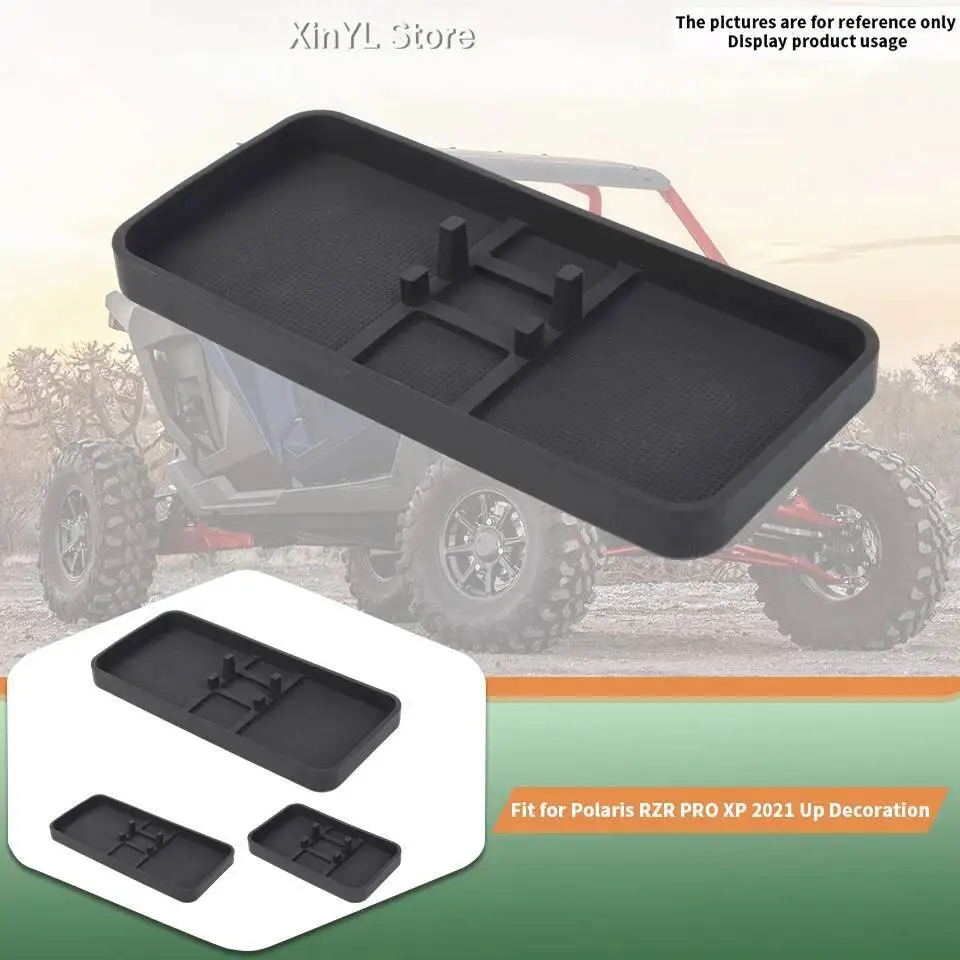 

UTV Silicone Center Console Mobile Phone Holder GPS Storage Box For Polaris RZR 2/4 Universal Car Storage Interior Accessories